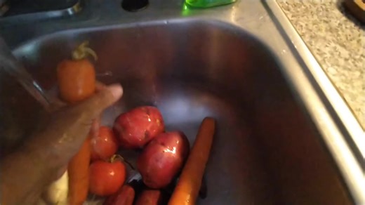 #viral. Cow foot & neck bone w veggies