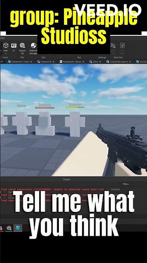 Fast Cast bullets and Hit markers in Roblox Studio! #shorts #robloxgamedev