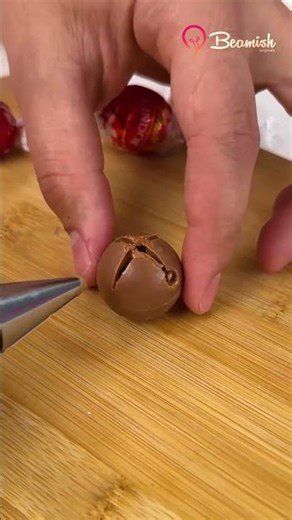 Chocolate jingle bells 🎄🍬 #chocolate #holiday #creative