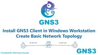 01 How To Install And Setup Gns3 2 2 6 How To To Create Using Gns3 Client Basic Network Topology  10 34 Mp3 & Mp4 Download
