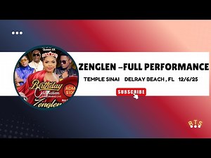 ZENGLEN FULL PERFORMANCE LIVE @ TEMPLE SINAI DELRAY BEACH ,FL 12/6/2025