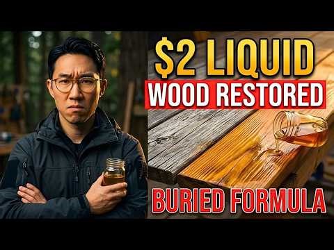 $2 Wood Formula DELETED From Every Store — 1937 Carpenter Left ONE Note Before He Died