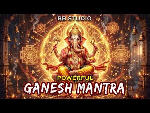 Powerful Ganesh Mantra for Morning Meditation 🙏 | Vakratunda Mahakaya | Ganesh Gayatri Mantra