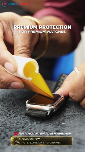 Keep your watch looking brand new with Unique Guardz #uniqueguardz #watch #bangalore #shorts #viral