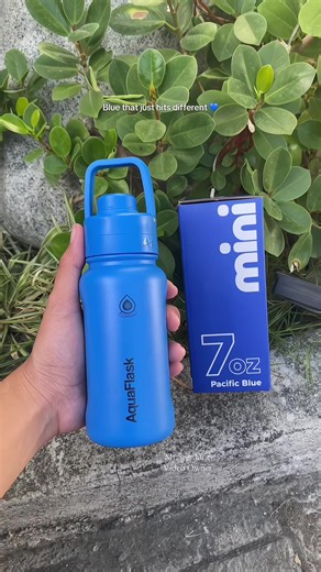 The Ultimate Insulated Aqua Flask in Blue