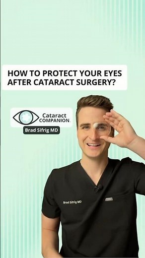 How to protect your eyes after cataract surgery?
