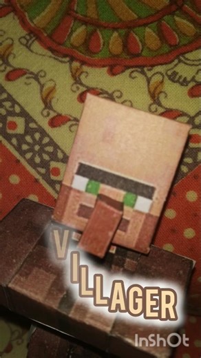 minecraft most annoying mobs out of paper #minecraft