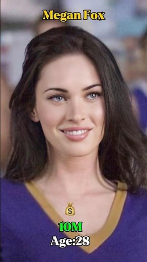 Evolution of Megan Fox #networth #evolution #meganfox