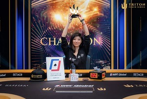 Xuan Liu Makes Poker History as First Female Triton Champion