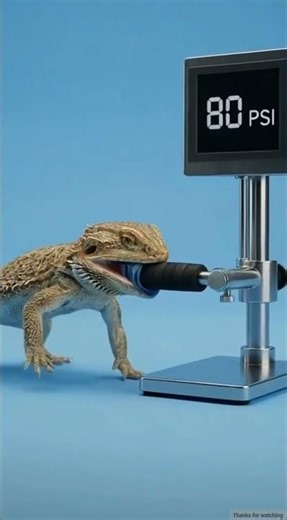 Gecko vs. Komodo Dragon: Bite Force Battle! #shorts