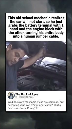 MECHANICS CRAZIEST 12 VOLT JUMP START