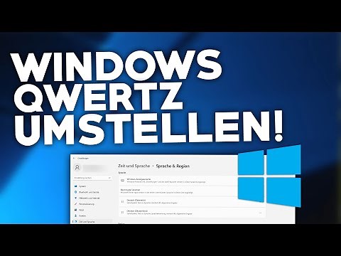 Windows: How to switch to QWERTZ! | Tutorial | Qwerty to Qwertz! | German | 2024