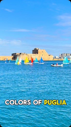 Among colorful sails and centuries of history: welcome to Brindisi! #Brindisi #Puglia #Sailing #ItalyTravel #DiscoverPuglia #CastelloAlfonsino #SeaVibes #TravelItaly #VisitBrindisi #SailingLife | BrindiAmo