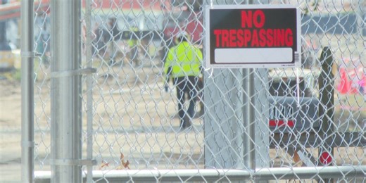 Boiling Spring Lakes dam project continues on schedule despite trespassers