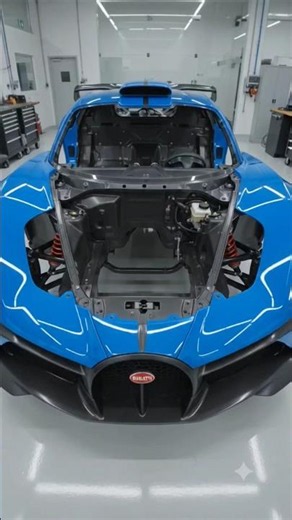 Building a $5M Bugatti Bolide 🏎️💥 #ASMR