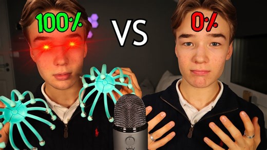 0% vs 100% ASMR