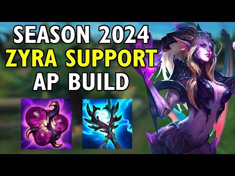 Season 2024 Zyra Support build - First Look at 14.1