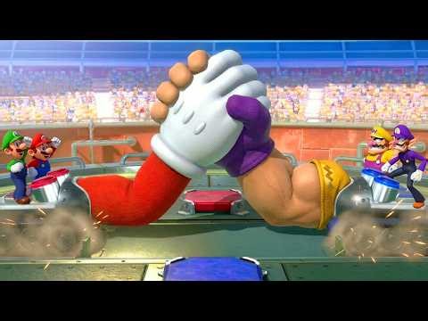 【슈퍼 마리오 파티 잼버리】 레전드 미니게임 매치! 마리오 VS 루이지 VS 와리오 VS 와루이지