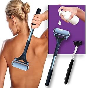 Smooth Reach Lotion Applicator for Your Back & Back Scratcher - Easy Lotion Applicator for Cream on Back, Long Handled Lotion Applicator & Back Scratching Tool, Apply Back Body Lotion for Women & Men