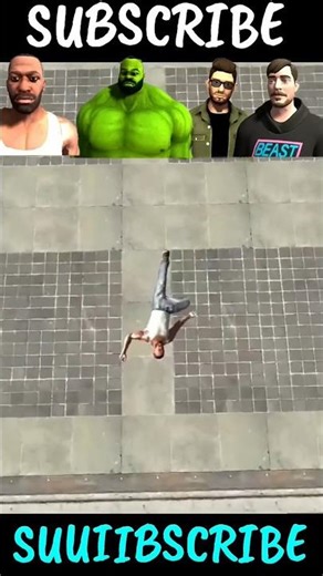 CHARACTERS 🤯 JUMP TEST CHALANGE 🔥 | HULK VS FRENKLIN IN INDIAN BIKE DRIVING 3D #shorts #gaming #gta