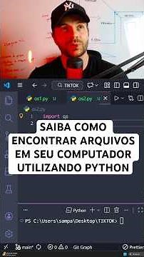 How to find files on your computer using Python.