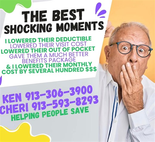 😲 Yes, you read that right! ✅ Lower deductible ✅ Lower visit cost ✅ Lower out-of-pocket ✅ Better benefits package ✅ And lowered their monthly cost by several hundred dollars! 💸 We love helping people win by saving money that goes right back into their pocket. 🙌 It’s what we do best — finding coverage that fits your needs and your budget. 📅 Let’s review your plan today and see how much you could save! Here’s my Calendly https://calendly.com/cheripeoples/30min 🤔 Lees Summit, Kansas City, Blue
