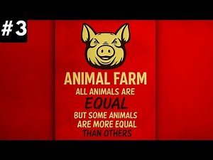 "Animal Farm" by George Orwell | Chapter 3 – (Full Audiobook ) 🎧| Political Classic