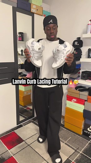 Lanvin Curb Lacing Tutorial for Shoes