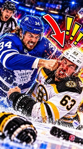 Crazy Hockey Hits & Wildest NHL Fights! 🏒💥 #short
