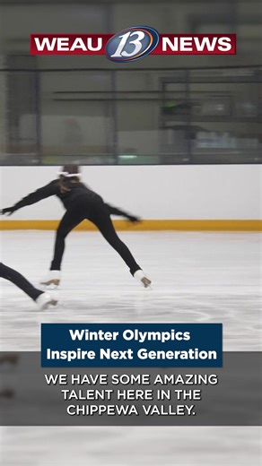 WEAU’s Kelsey Schnitz is trying Olympic sports over the next two weeks. She laced up her skates with the Eau Claire Figure Skating Club Tuesday. Read more here >> https://www.weau.com/2026/01/20/winter-olympics-inspire-next-generation-local-figure-skating-athletes/ | WEAU 13 News