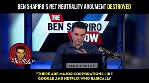 Viral video conservative Ben Shapiro is lying to you, all the time. Hasan Piker dismantles his latest viral net neutrality breakdown. | The Breakdown