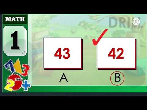 Grade 1: Identifies the Numbers that is One More or One Less from a Given Number