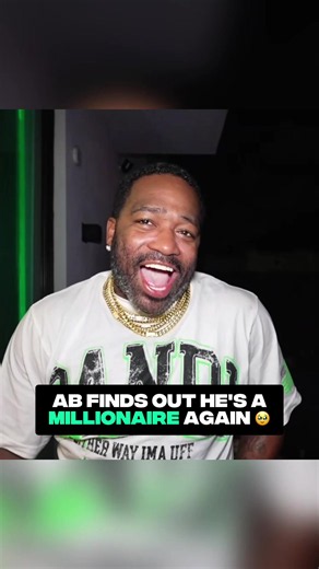 Adrien Broner got emotional after finding out he’s a millionaire again 🤧 #adrienbroner #deenthegreat #streamer #boxing