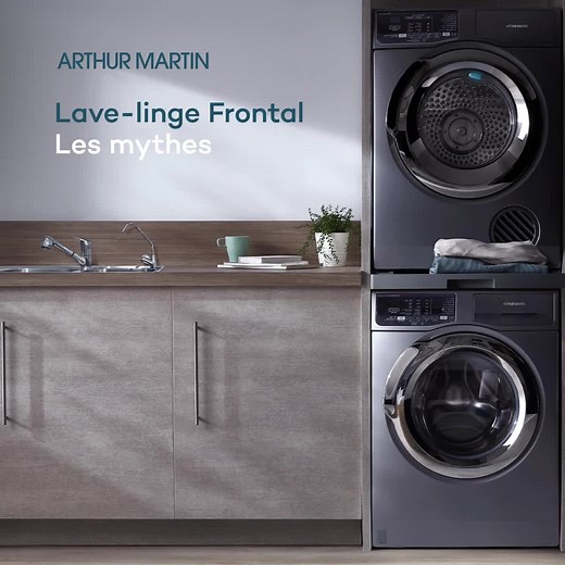 Arthur Martin combat les mythes sur les lave-linge frontaux. - Utilisation de l'eau: Doté de détecteurs intégrés, les lave-linge Arthur Martin ajuste la consommation d'eau à la charge de lavage. Pour un lavage efficace et écologique. - Soin du tissu: Les lave-linge Arthur Martin sont dotés de technologies avancées pour prendre bon soin des tissus, même les plus délicats. - Accessibilité prix: Nos produits sont conçus pour durer longtemps tout en vous permettant une économie d'eau et d'énergie à 