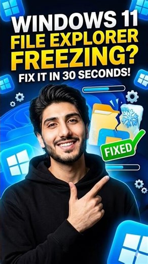 Windows 11 File Explorer Keeps Freezing? Fix It in 30 Seconds