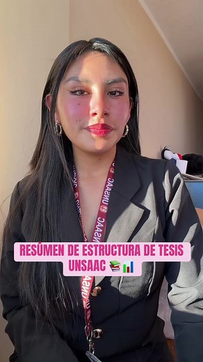 Resumen de estructura de tesis UNSAAC: guía breve y práctica