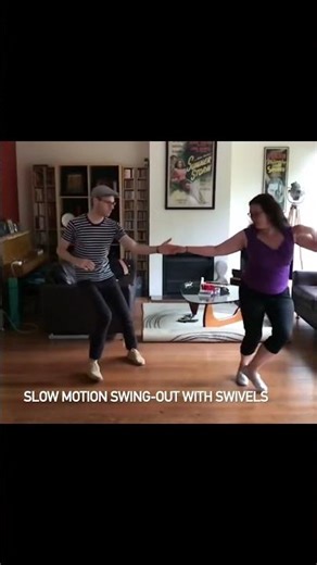 Super slow motion swivels for followers! #swingdance