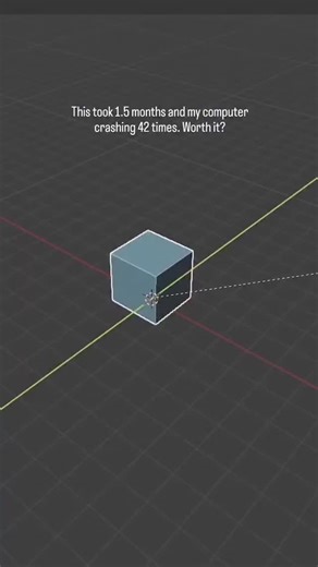 Blender™ on Instagram: "Blender3D 🙂‍↕️🫀Original creator @vf_3d #blender #3dmodeling #reels #motion #blenderartist #trending #blender3d #model #architecture #artist"