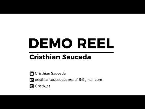 demo reel cristhian