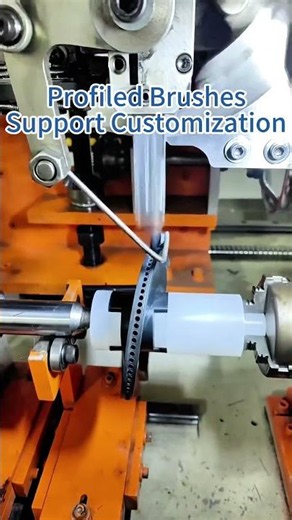 Profiled Industrial Brush: Everything you need to know for broom. #cleaning #machine #factory