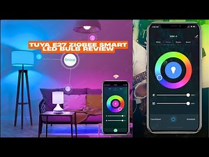 Tuya E27 Zigbee Smart LED Bulb Review | 15W/18W RGB+CW+WW WiFi Light for Alexa & Google Home
