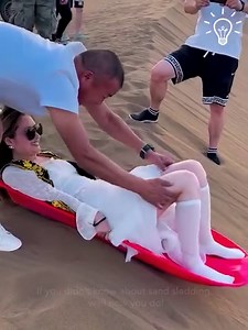 Sand-sledding looks like a lot of fun 😍 | Simple Life