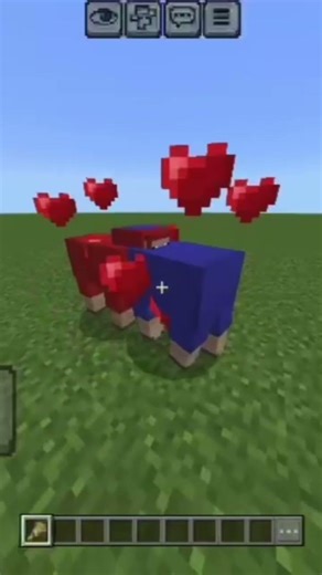 Hollow purple! #minecraft #memes #minecraftsheep #masetala