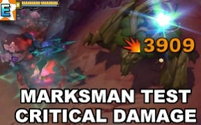 英雄联盟 7.2版本 ADC|APC 攻击伤害测试 lol英雄联盟