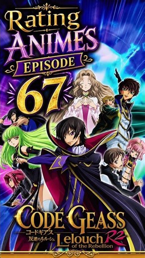 Code Geass Review ♟️🔥 | Episode 67 | Masterpiece ya Overrated?! #anime #animecommunity