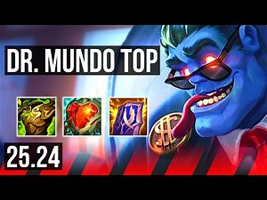 DR. MUNDO vs GAREN (TOP) | 8/2/10 | EUW Diamond | 25.24