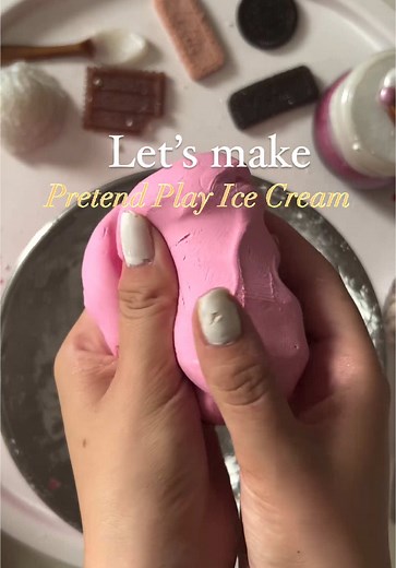 Creative Pretend Play Ice Cream Recipe for Kids
