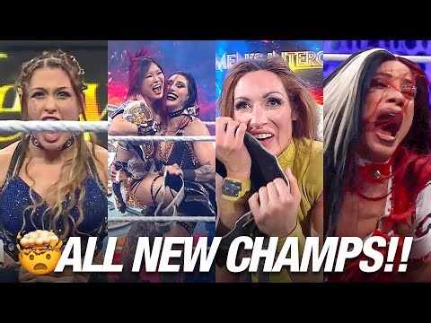 Every women’s title changed hands this week and WWE hit RESET button | Women’s Wrestling Weekly