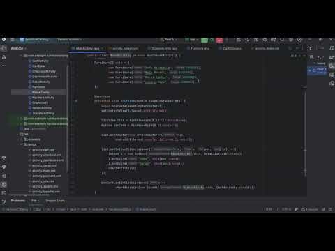 Review aplikasi Furniture Catalog menggunakan aplikasi android studio