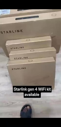Starlink Gen 4 WiFi 6 kit for fast speed internet all available. just DM | DarlingtonJoshua